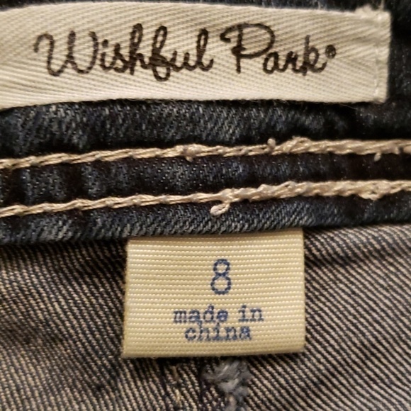 Wishful Park 8 Jeans Skinny Stretch Adjustable EUC - Picture 5 of 8
